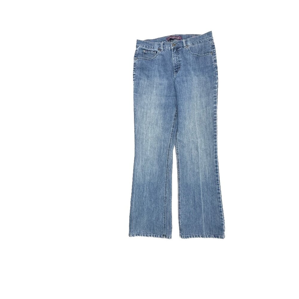Gloria Vanderbilt Gabby Bootcut Women's size 12 Dark Wash Blue Denim Jeans
